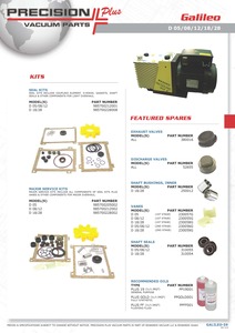 Ressort de soupape d'échappement, Fisher Scientific, Galileo, Varian - Agilent, Welch, Pièce# 619561A